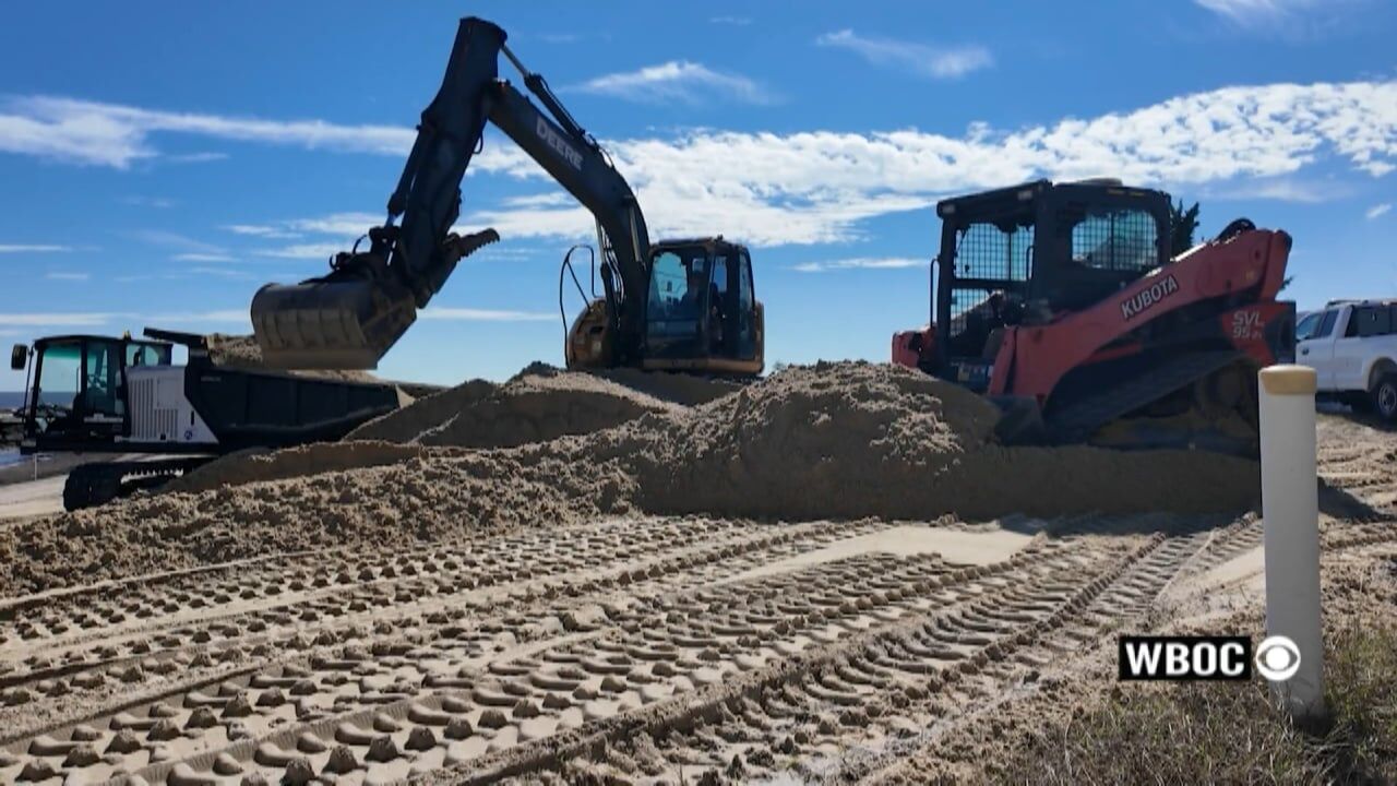 A speedy effort to clean up a battered beach in Kent County